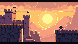 Lakis Castle Ramparts scene in Purrch Run