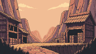 Marlowe Quarry scene in Purrch Run