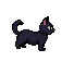 Juniper pixel cat sprite